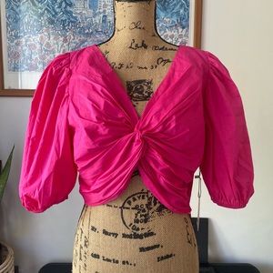 Jason Wu twist front cotton top